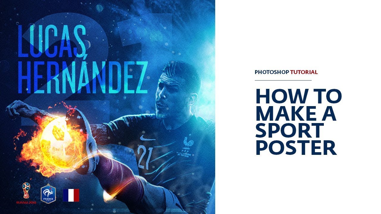 Photoshop: How to Make a Sport Poster