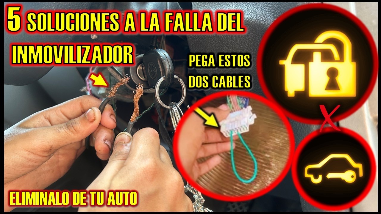 5 CAR IMMOBILIZER FAILURES SOLUTION - HOW TO REMOVE THE CAR IMMOBILIZER SOLUTION