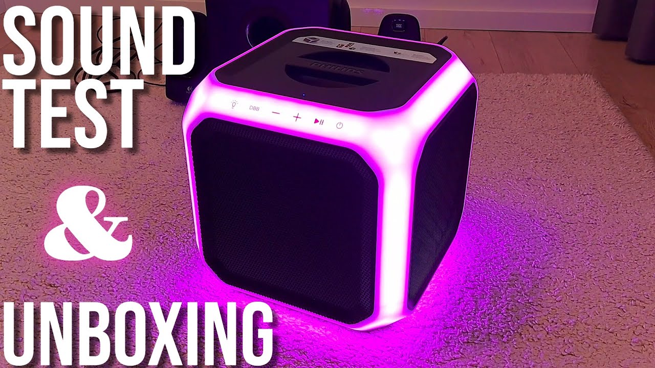 PHILIPS TAX7207 UNBOXING & SOUND TEST🥵 Dynamic Bass Boost🎵 80W RMS SPEAKER🎵
