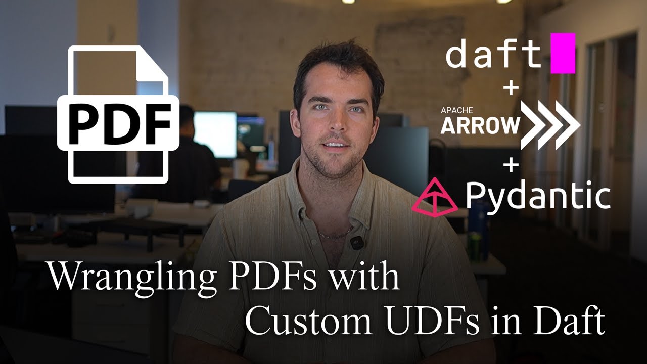 Wrangle PDFs with Custom User Defined Functions (UDF) in Daft