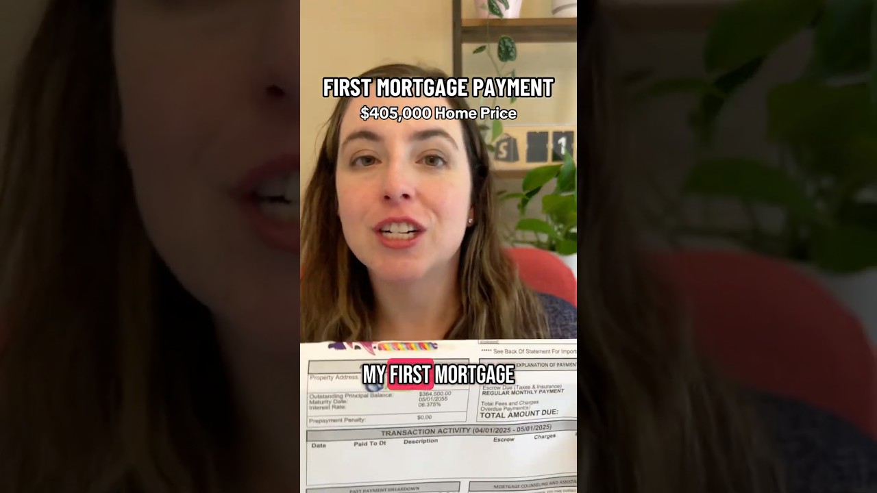 The first mortgage payment on our new house is due so I&rsquo;m breaking it down in this video!