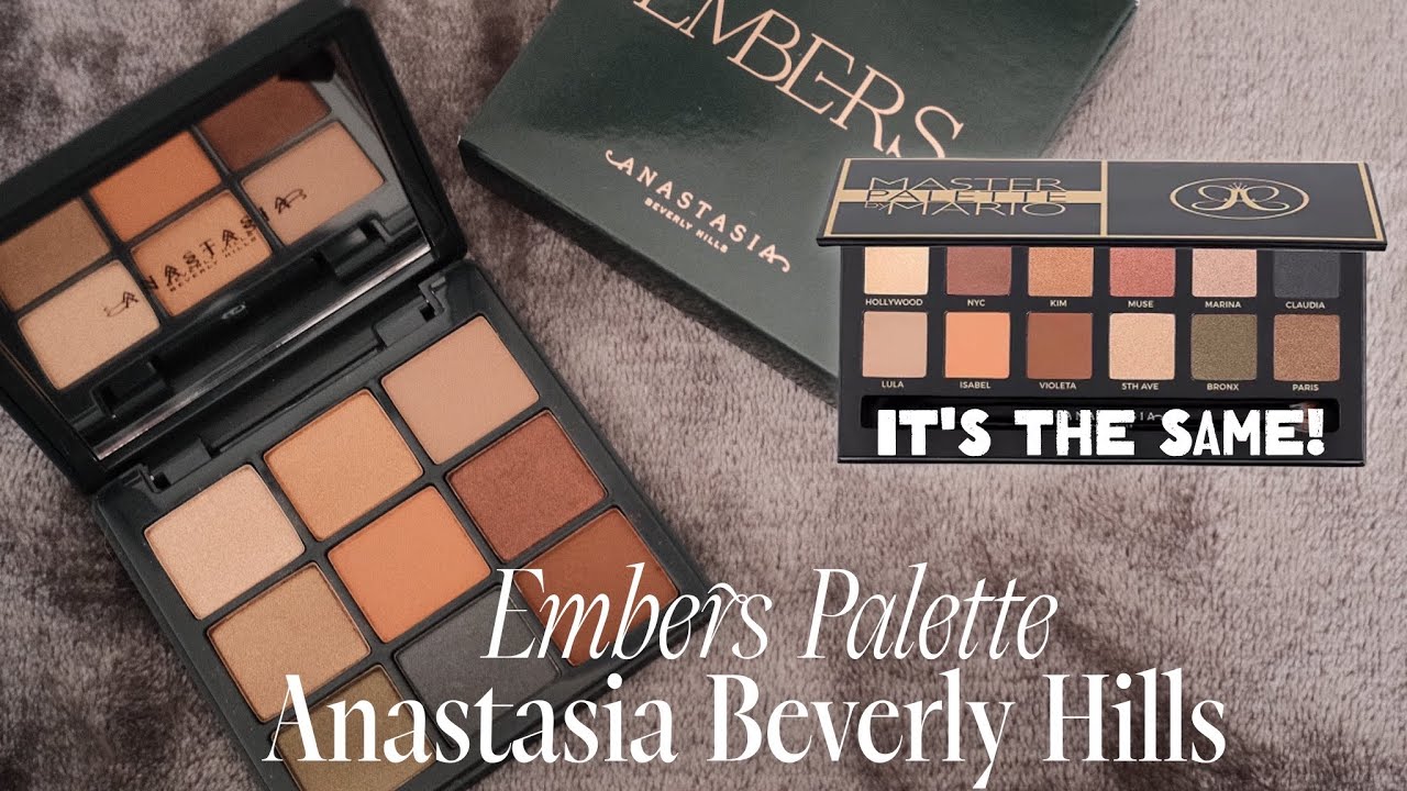 Anastasia Beverly Hills Embers Palette - Is It Really New??