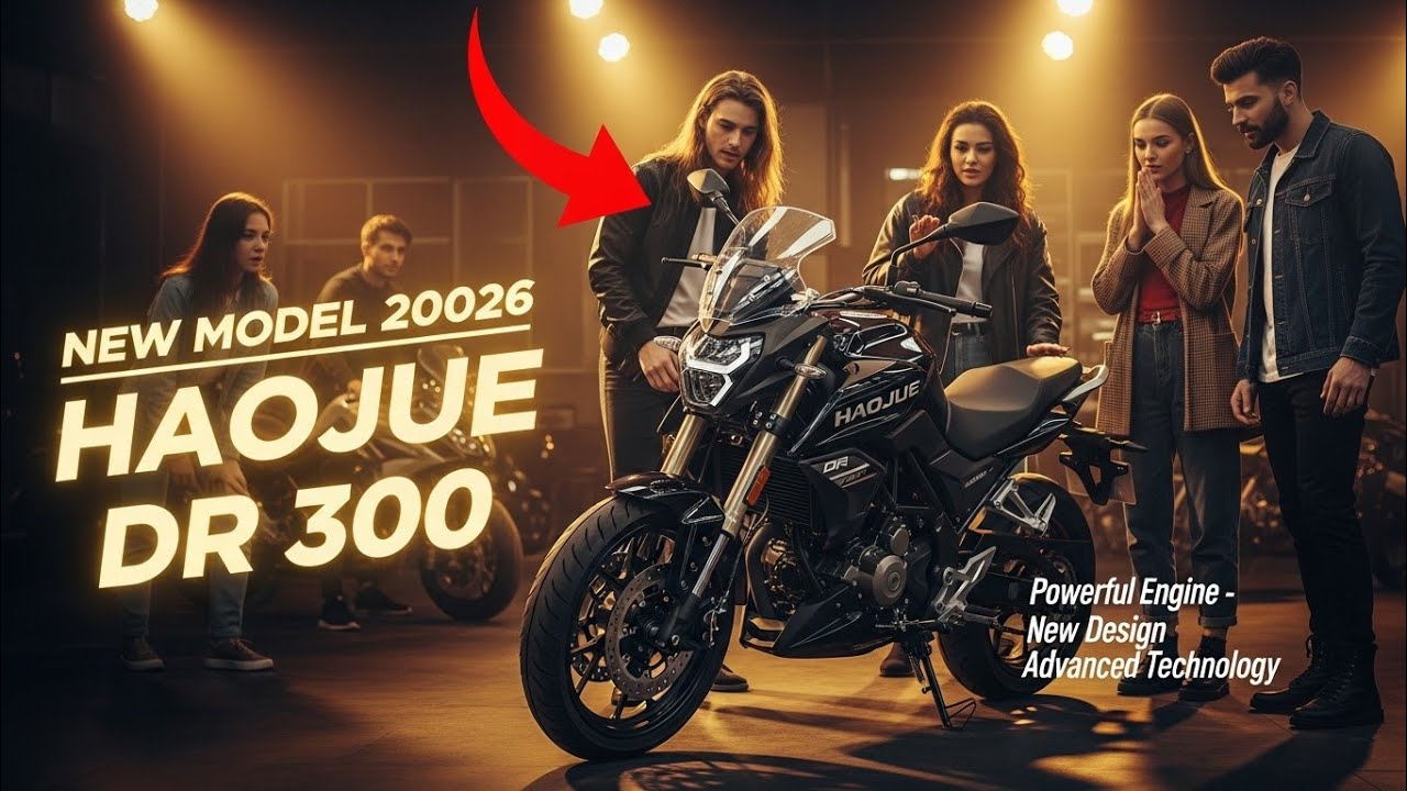 Haojue DR 300 2026 Test Ride e Especificações Moto Trail Mais Esperada