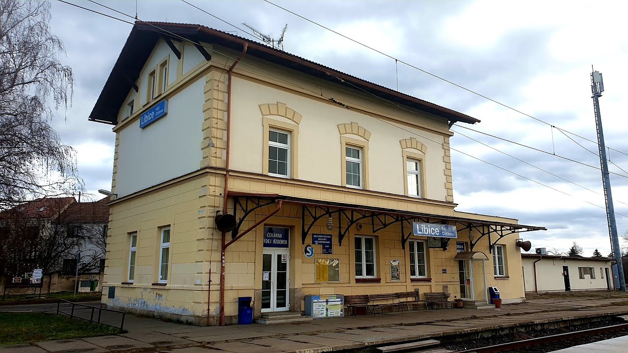 Libice nad Cidlinou - PŘEJEZD + vlaky a hlášení (HIS)