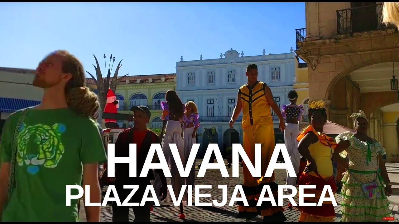 Christmas in Havana, Cuba - Main Plaza to Cruise Terminal City Walk