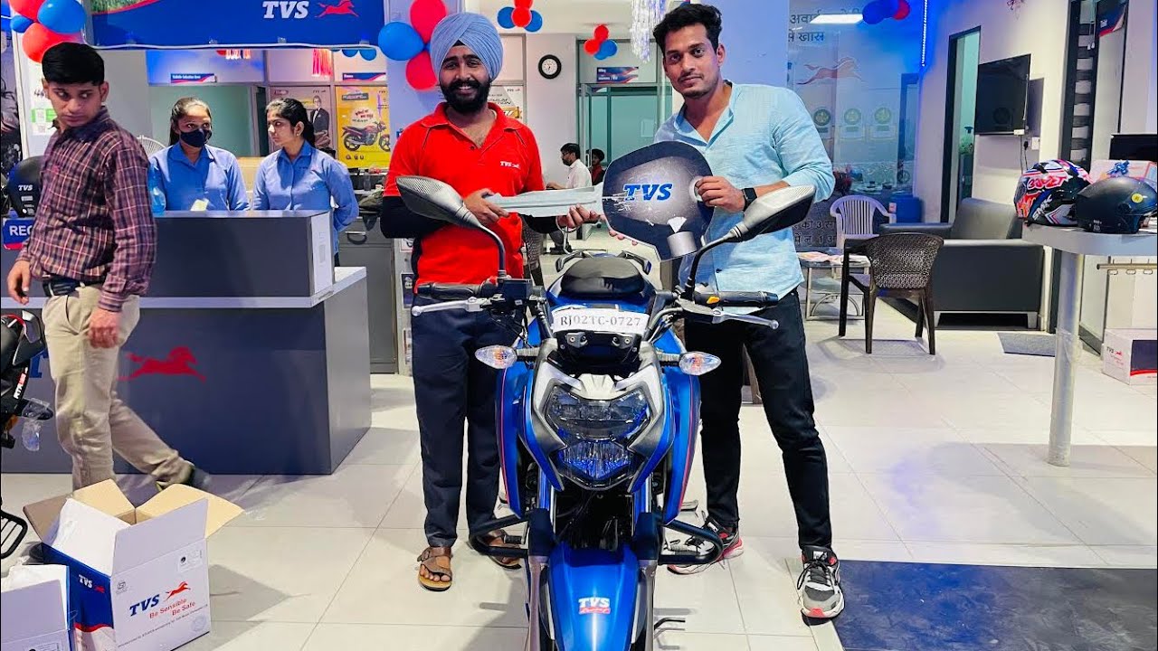 Taking Delivery of Apache RTR 200 Bs6