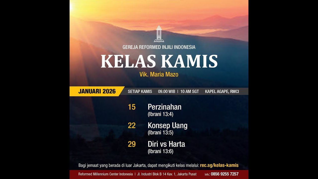 Konsep Uang (Ibr 13:5) - Vik. Maria Mazo