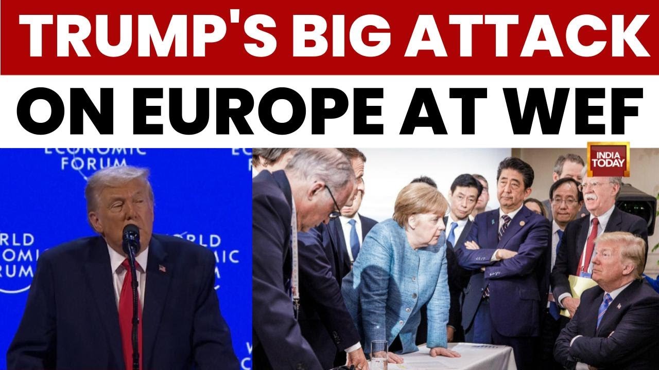 Donald Trump Slams 'Green New Scam' In Europe, Claims US Energy Dominance | India Today News