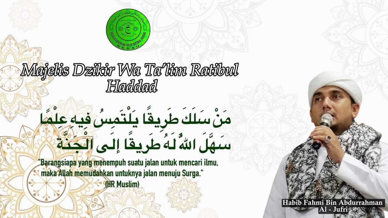 [🔴LIVE] Majelis Ta'lim Ratibul Haddad, Kabupaten Berau | 11 Februari 2026