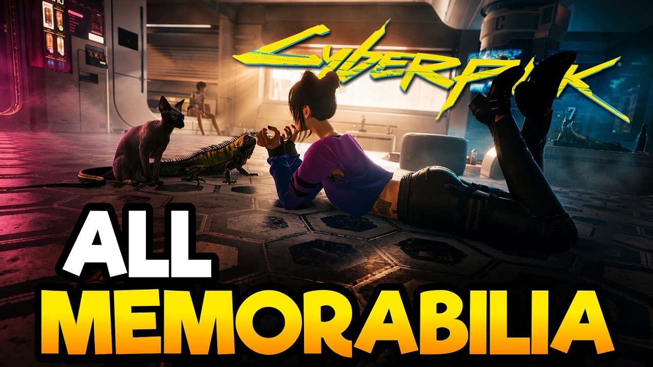 How To Get EVERY Piece of Memorabilia For Your CYBERPUNK 2077 Apartment!