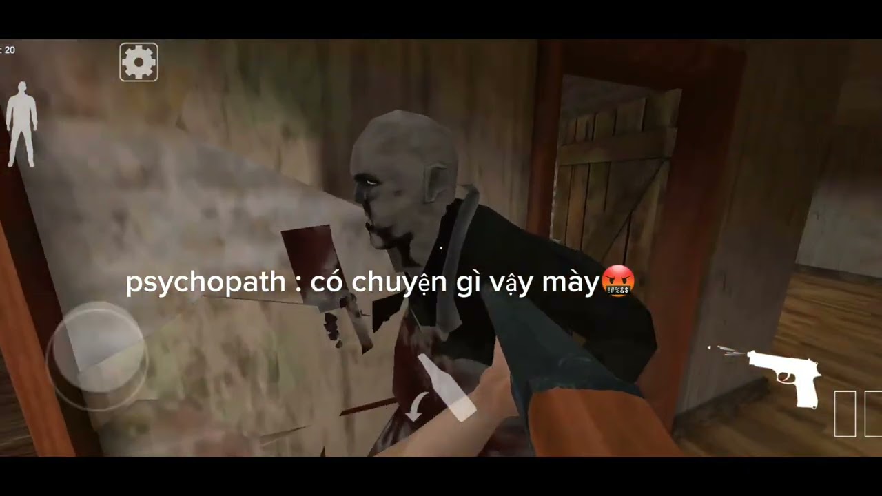 Khi tôi troll Psychopath bằng cây Súng shotgun 2 viên và cái kết #psychopathhunt #phadao #edit #game