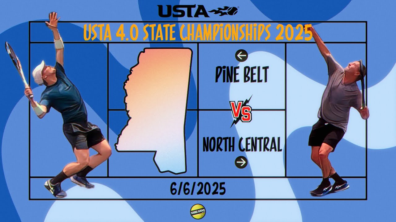 USTA MS 4.0 State Tournament 2025 - Match #1