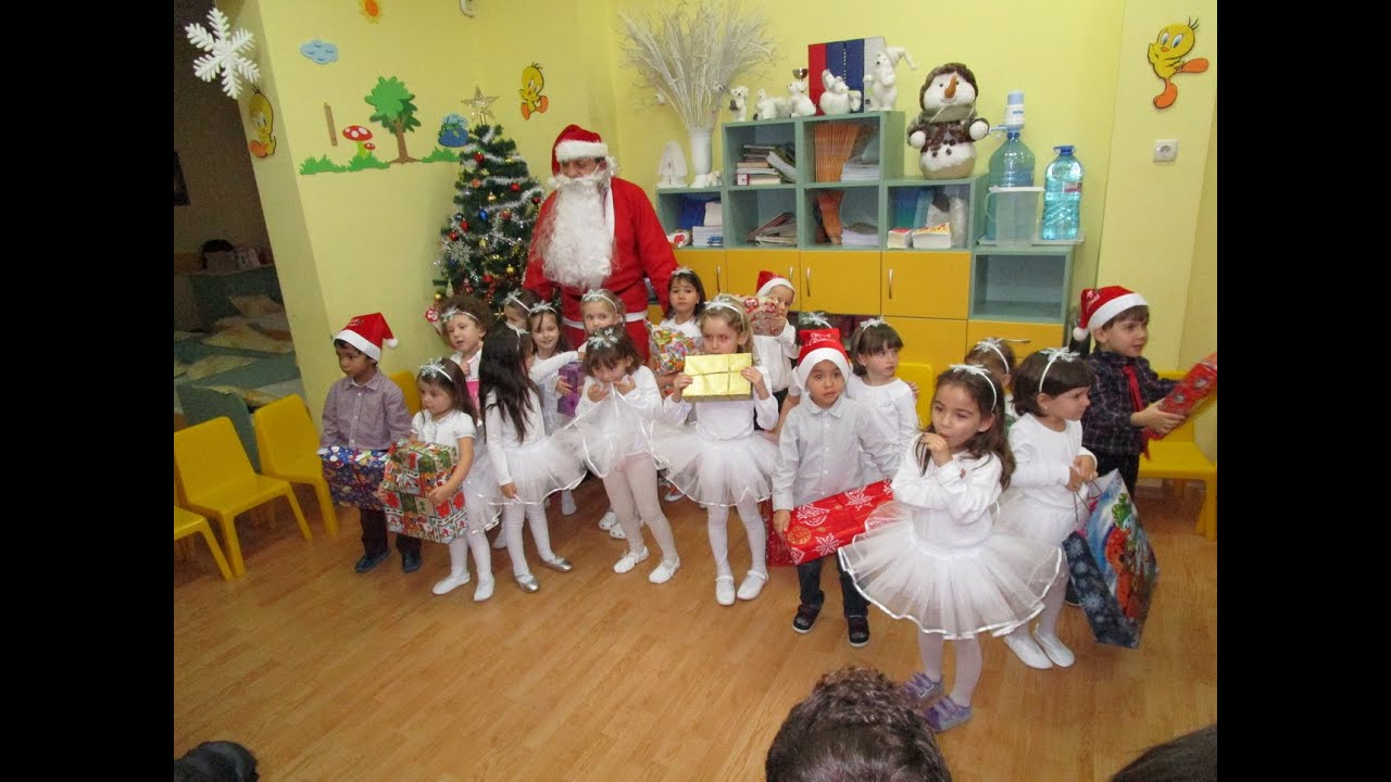 Коледно тържество 21.12.2015г. 23-то ОДЗ "Здраве" група 2Б - гр. София. Част 1/2
