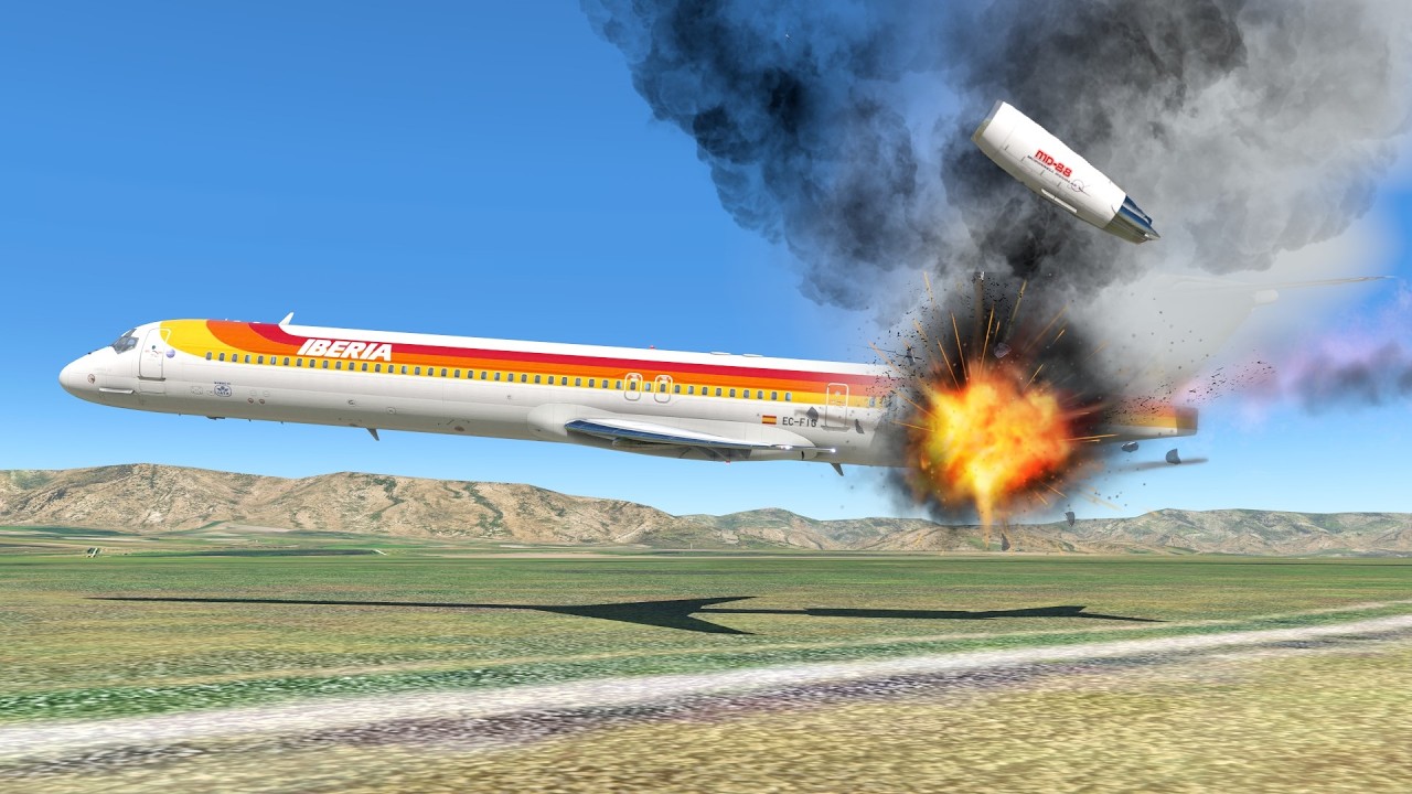 🔴LIVE MD-80 Crosswind Landing Turns CHAOTIC | X-PLANE 11