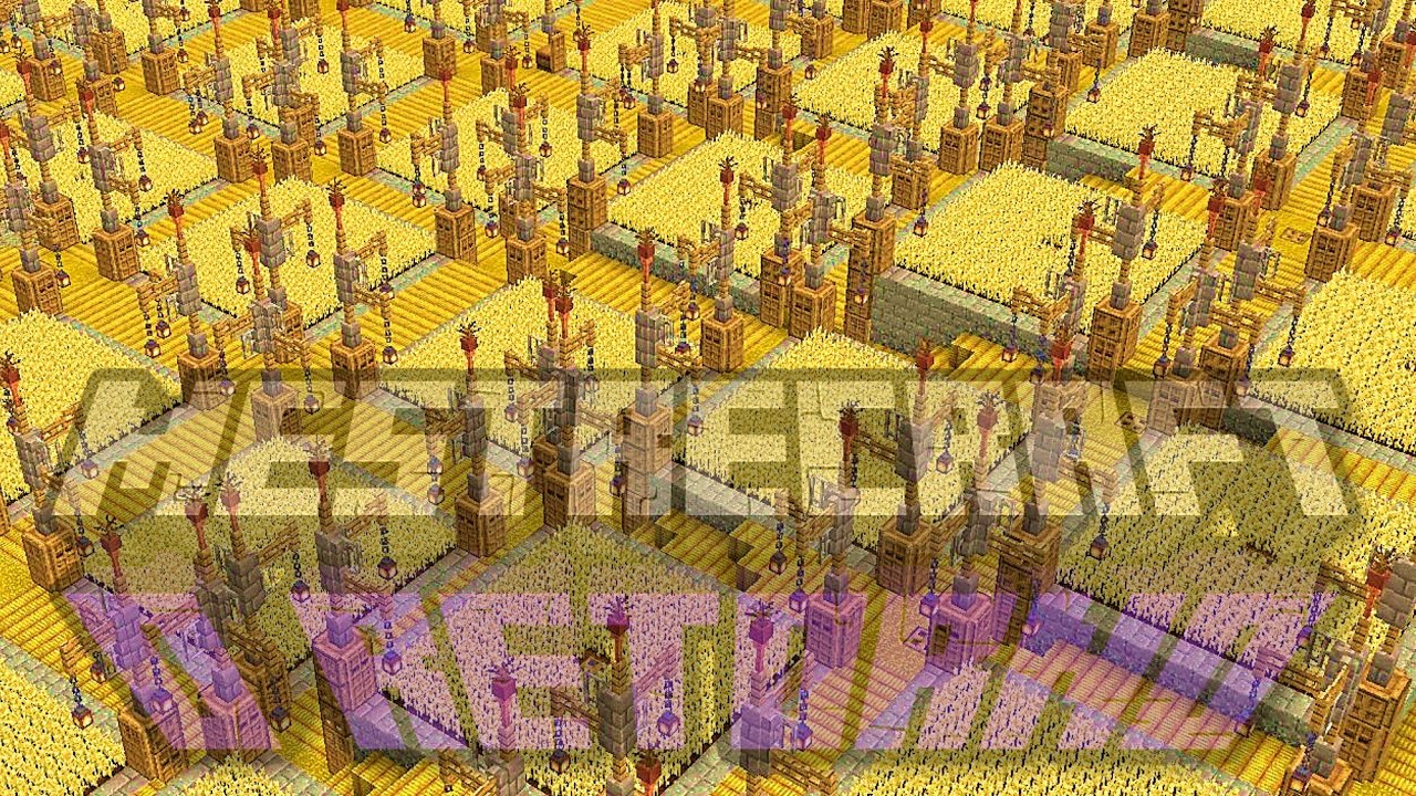Trigo Em Todo Lugar Ao Mesmo Tempo...  #MESTRECRAFT4 (24)