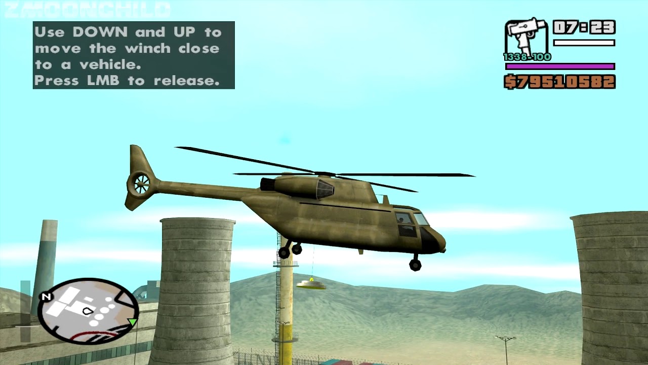 Rainbomizer - GTA San Andreas - Up, Up and Away! - Heist mission 5