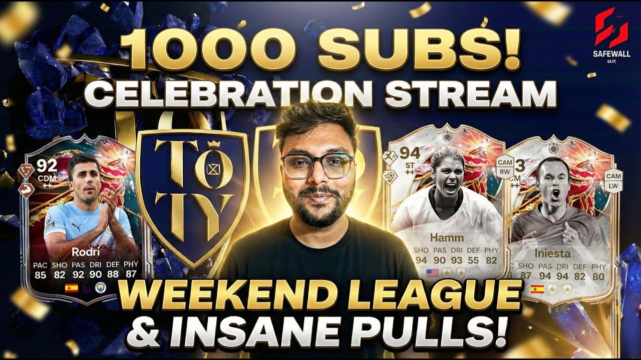 IS THE NEW RODRI BROKEN?! 1000 Subs Weekend League Special!