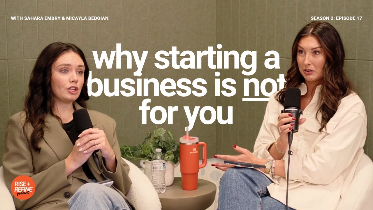 Why Starting a Business is Not For You