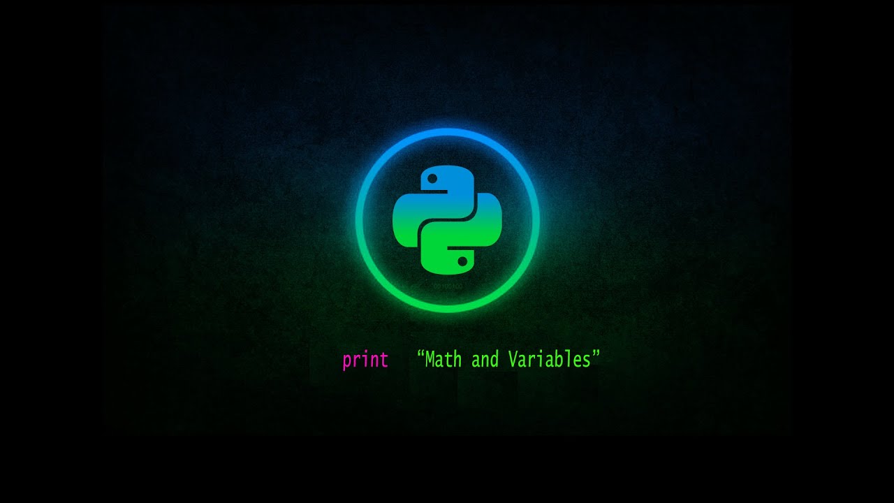 Math and variables in Python