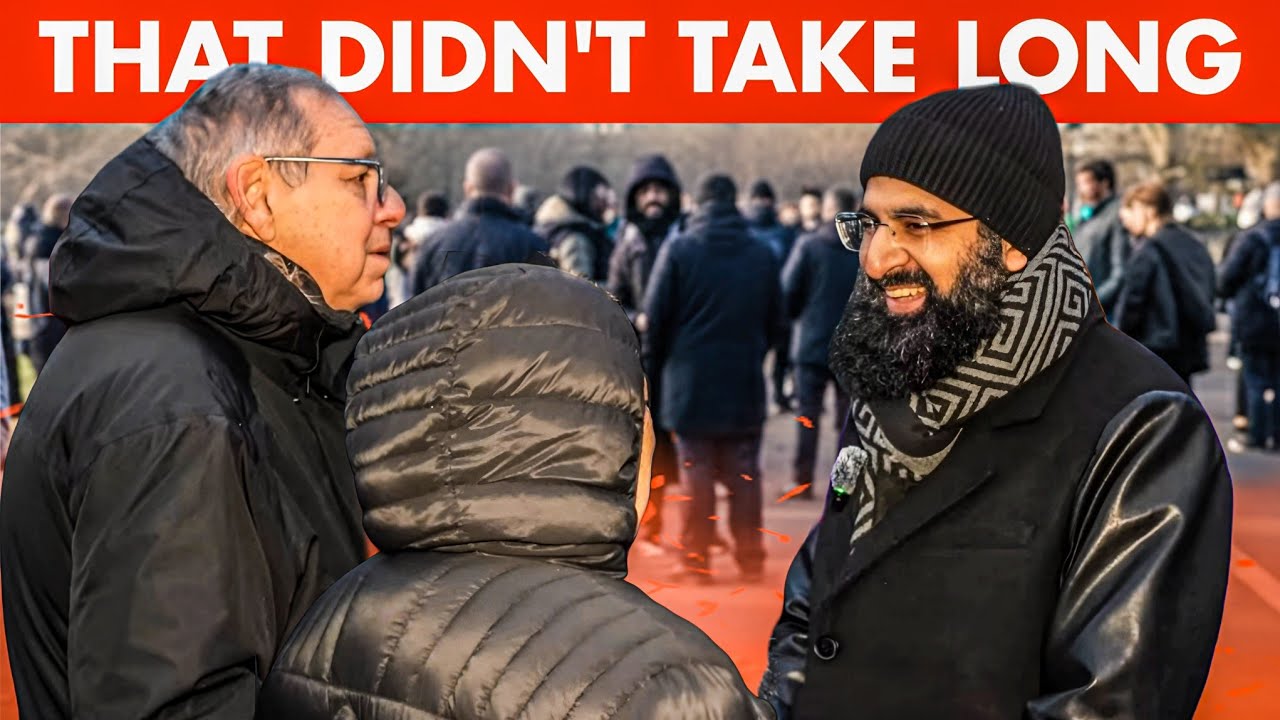 Jewish Couple Abandon Their Torah l Speakers Corner