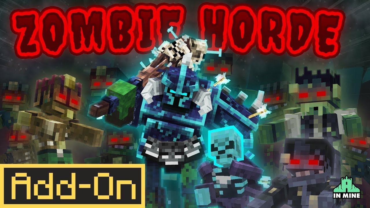 Аддон «Осада орды зомби»: сможете ли вы пережить апокалипсис? Minecraft Bedrock Edition
