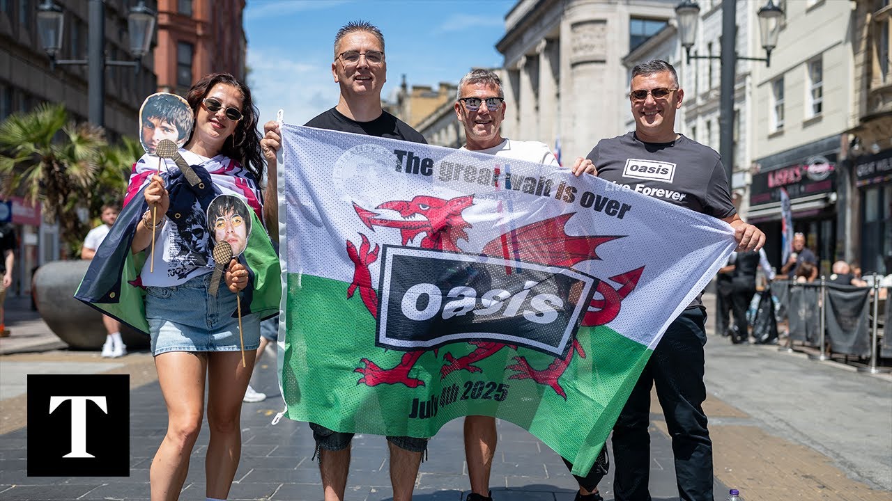 Oasis Kick Off Reunion Tour in Cardiff