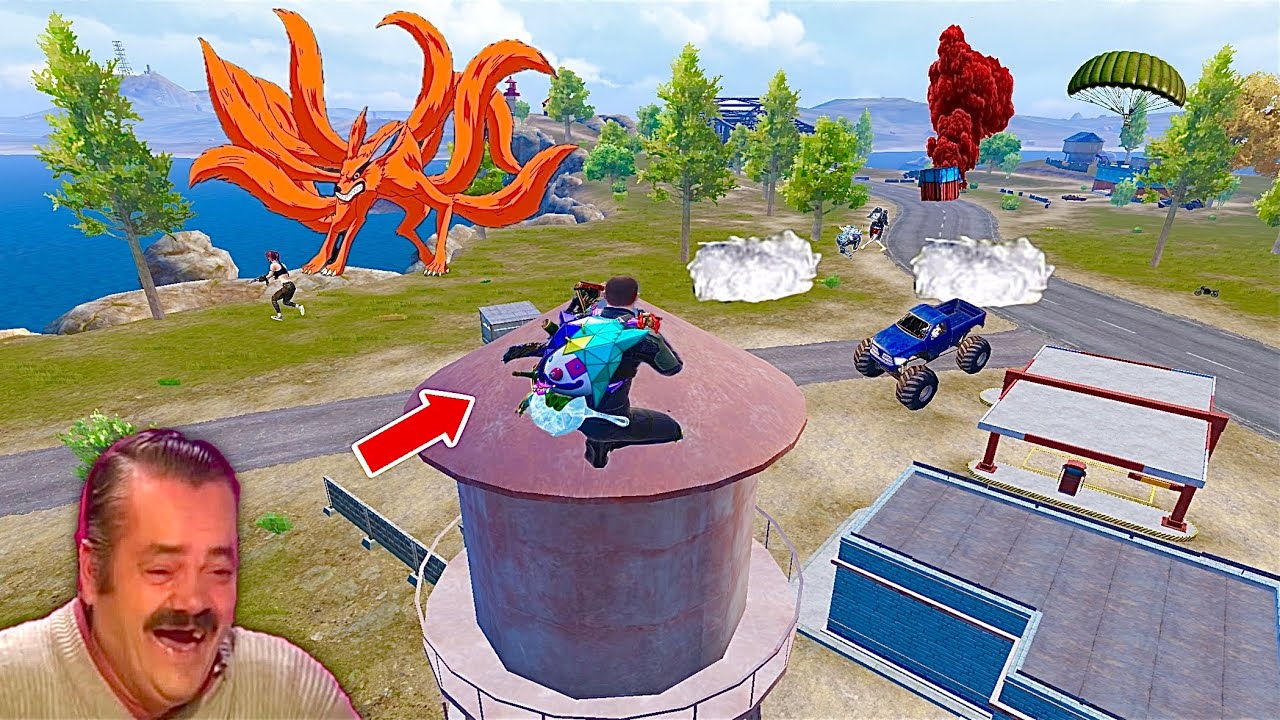 Мой лучший троллинг с бесшумной VSS 😱 Смешные моменты PUBG MOBILE 😂 NARUTOxPUBGM