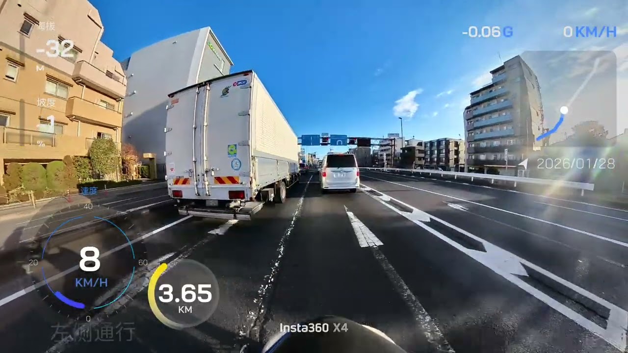 第一京浜国道15号川崎から東京環七