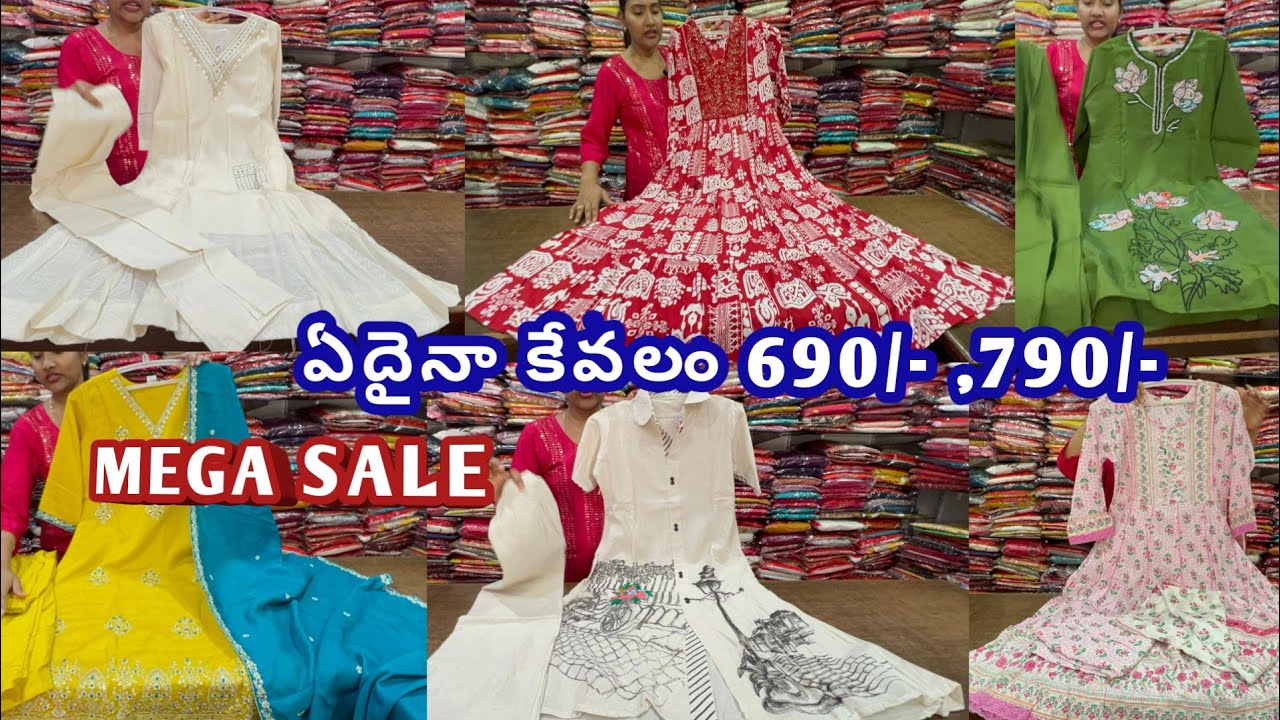 Mega Sale on most trending 3 peice sets 2peixe sets frocks budget range
