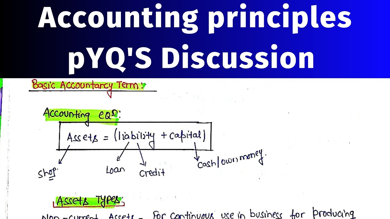 Accounting Principles PYQs  |  EPFO Exam | @iaspcssimplified