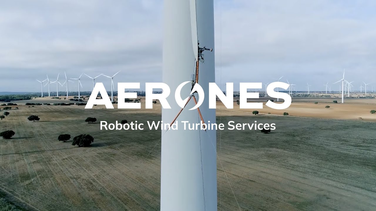 Aerones Wind Turbine Blade Maintenance Technology