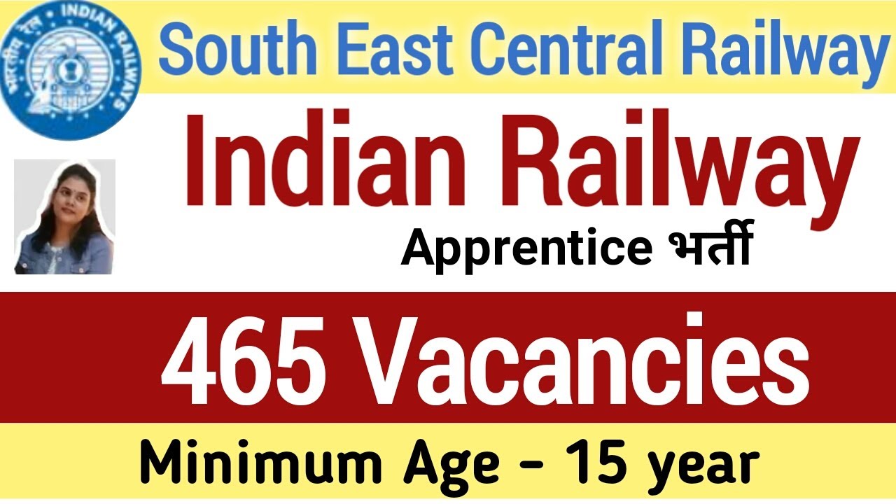 South East Central Railway Bilaspur division Apprentice recruitment notification out 2022 |
