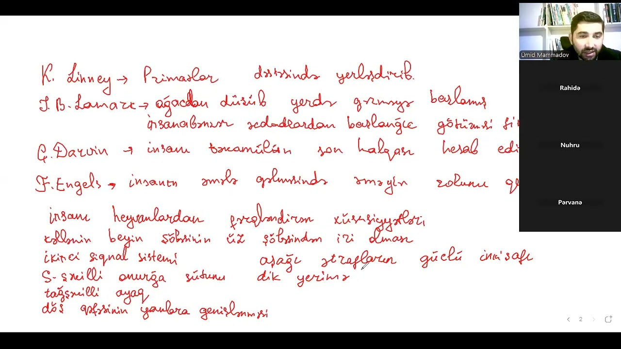 Antropogenez-mövzu izahı