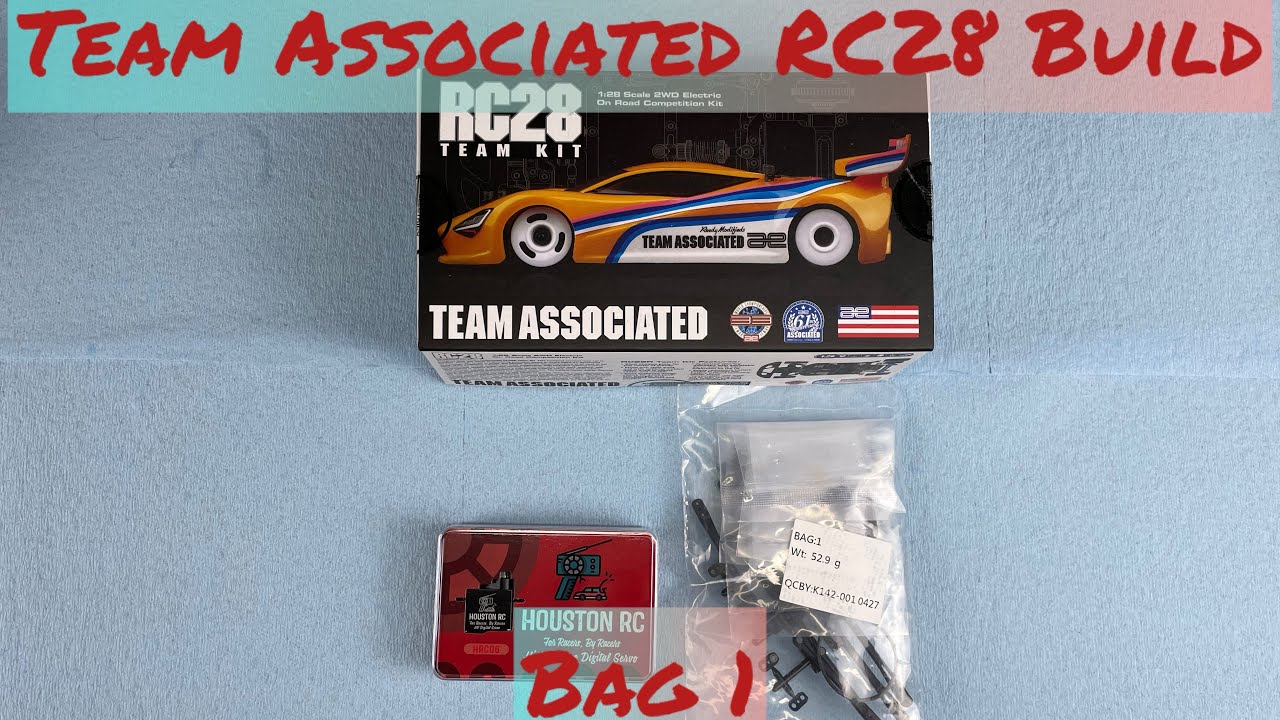 Сборка Team Associated RC28 - Пакет 1