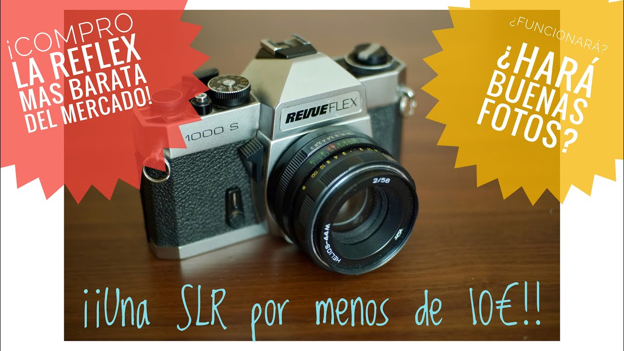 FOTOGRAFÍA ANALÓGICA PARA BOLSILLOS AJUSTADOS. Analógica barata con Revueflex! Por 10€!