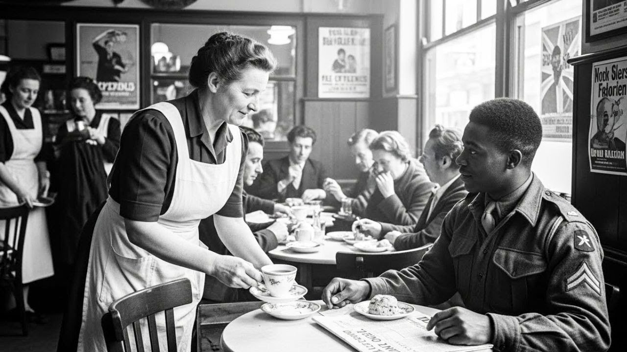 When a Black American Soldier Entered an English Caf&eacute; for the First Time