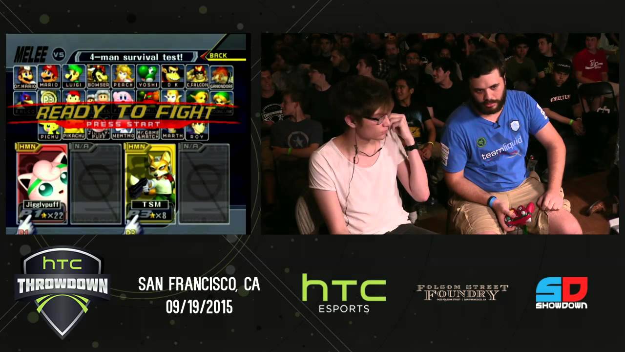 HTC Throwdown - Top 8 - Winner Finals: Liquid`Hungrybox (Puff) vs TSM|Leffen (Fox)