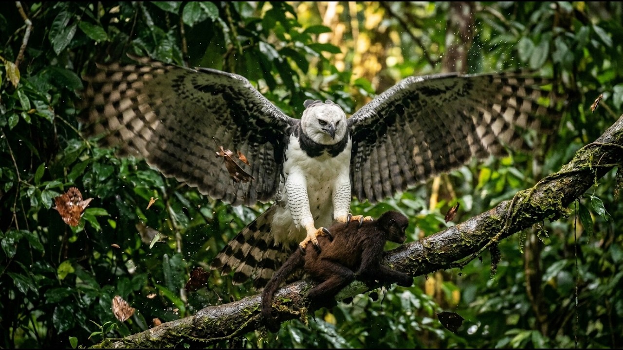 Canopy Assassins: Harpy Eagles – Apex Predators of the South American Jungle