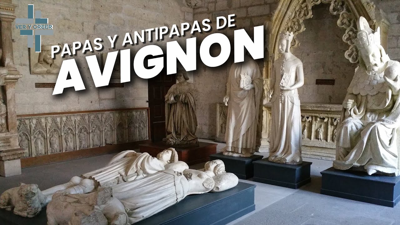 Los papas y antipapas de Avignon