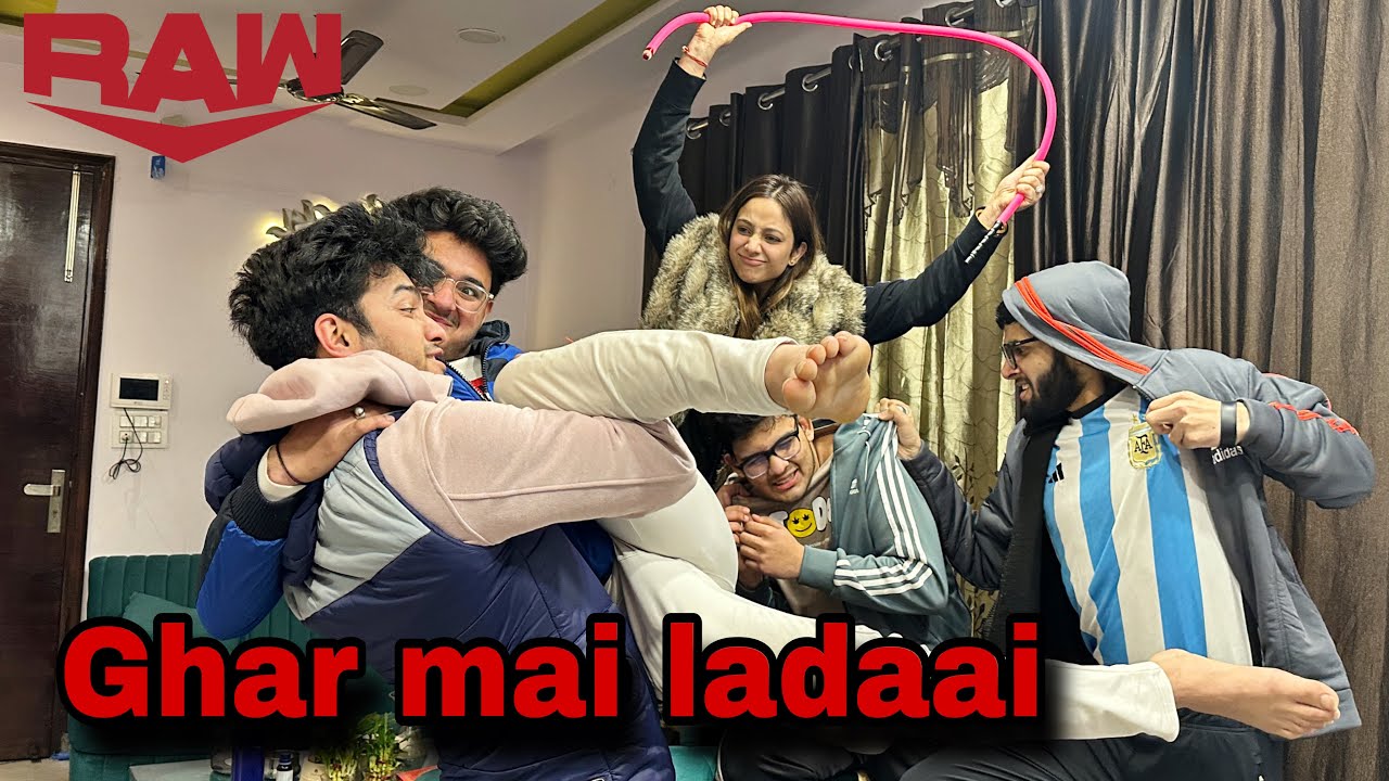 Hmare Ghar Mai Hui Ladaai | Tusharshrutivlogs | #family #familyvlog #gaming