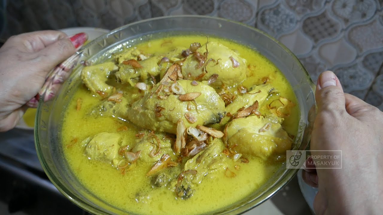 CARA MEMBUAT OPOR AYAM YANG GURIH DAN LEZAT