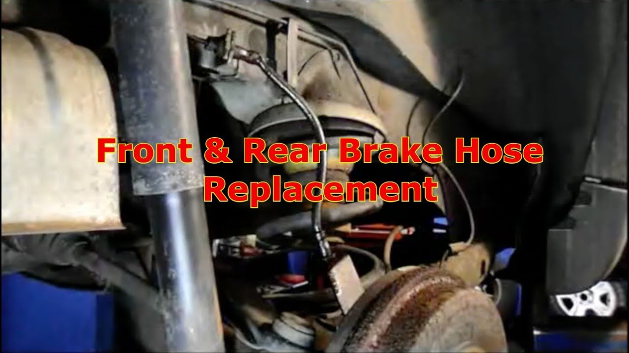 Front & Rear Brake Hose Replacement 2001-2007 Ford Escape
