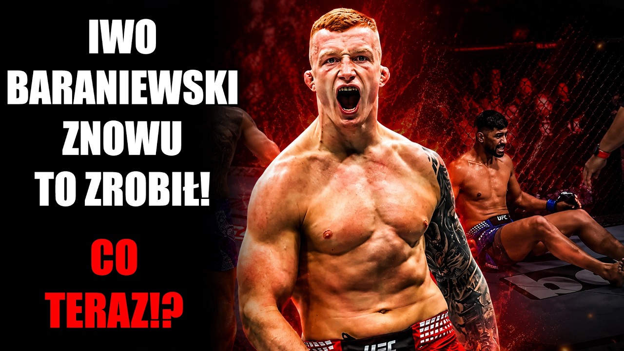 TAKIEGO POLAKA JESZCZE NIE BYŁO W UFC! IWO BARANIEWSKI ZNOWU DOMINUJE!