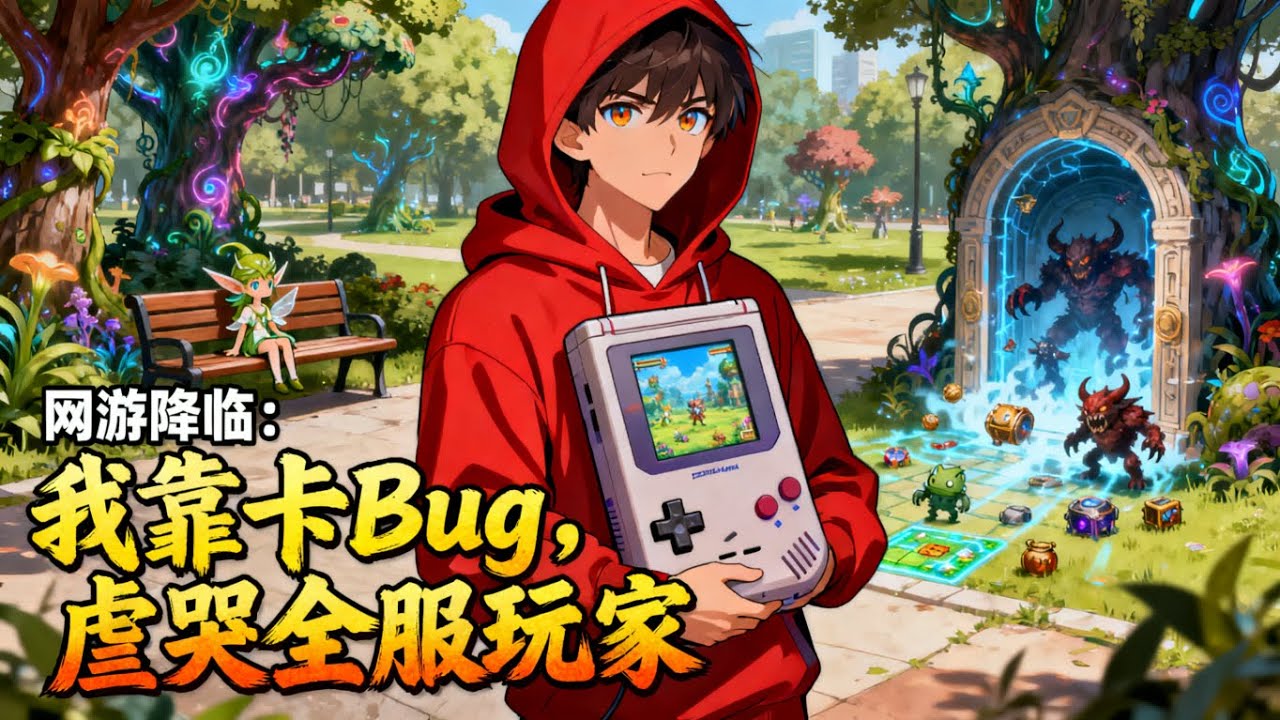 《網遊降臨：我靠卡Bug，虐哭全服玩家》身爲遊戲架構師，我重生迴游戲上線前夜，不僅不修Bug反而瘋狂加強，當遊戲降臨現實，全服玩家還在新手村而我已滿級！#漫畫解說#小說推薦#爽文#異能#無敵流