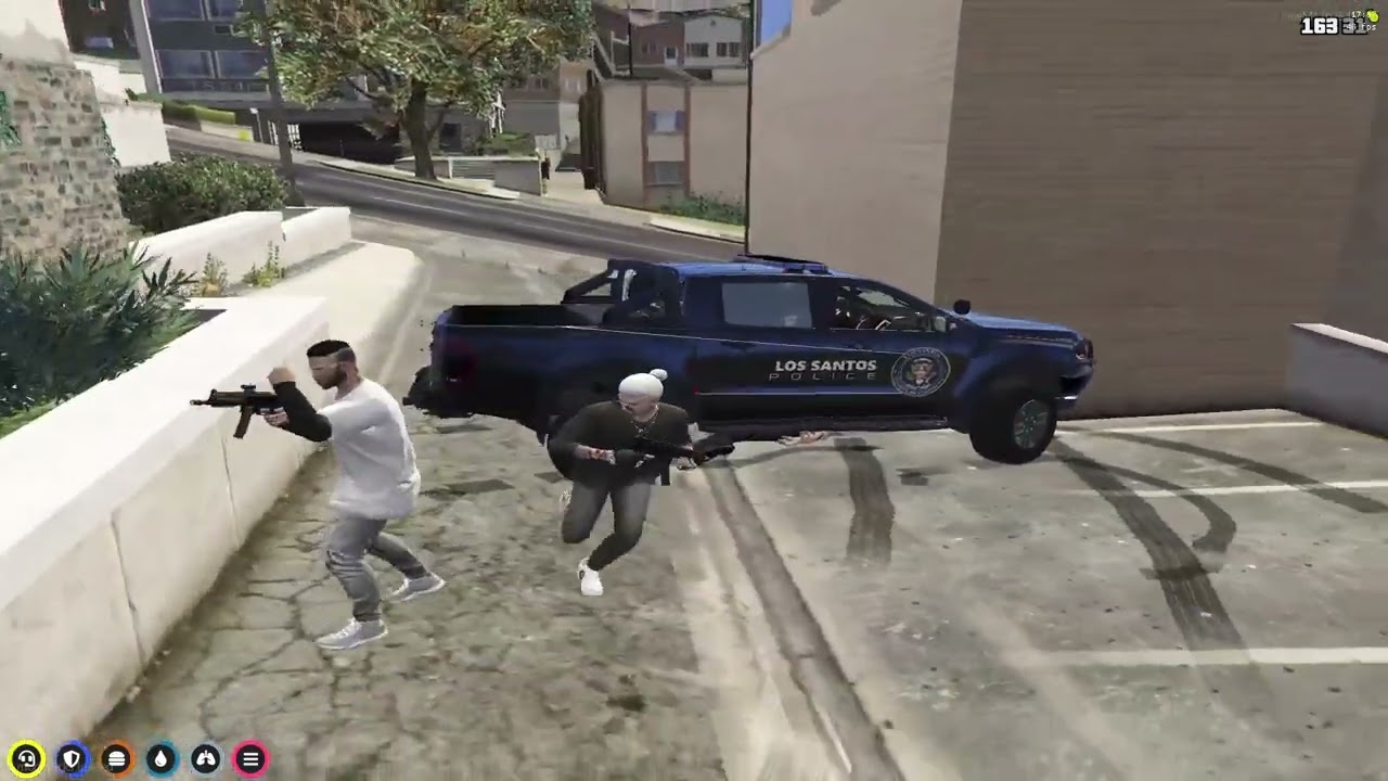 Polat Kılıç vs LSPD #yerdekalsinek #vrrp #rivals