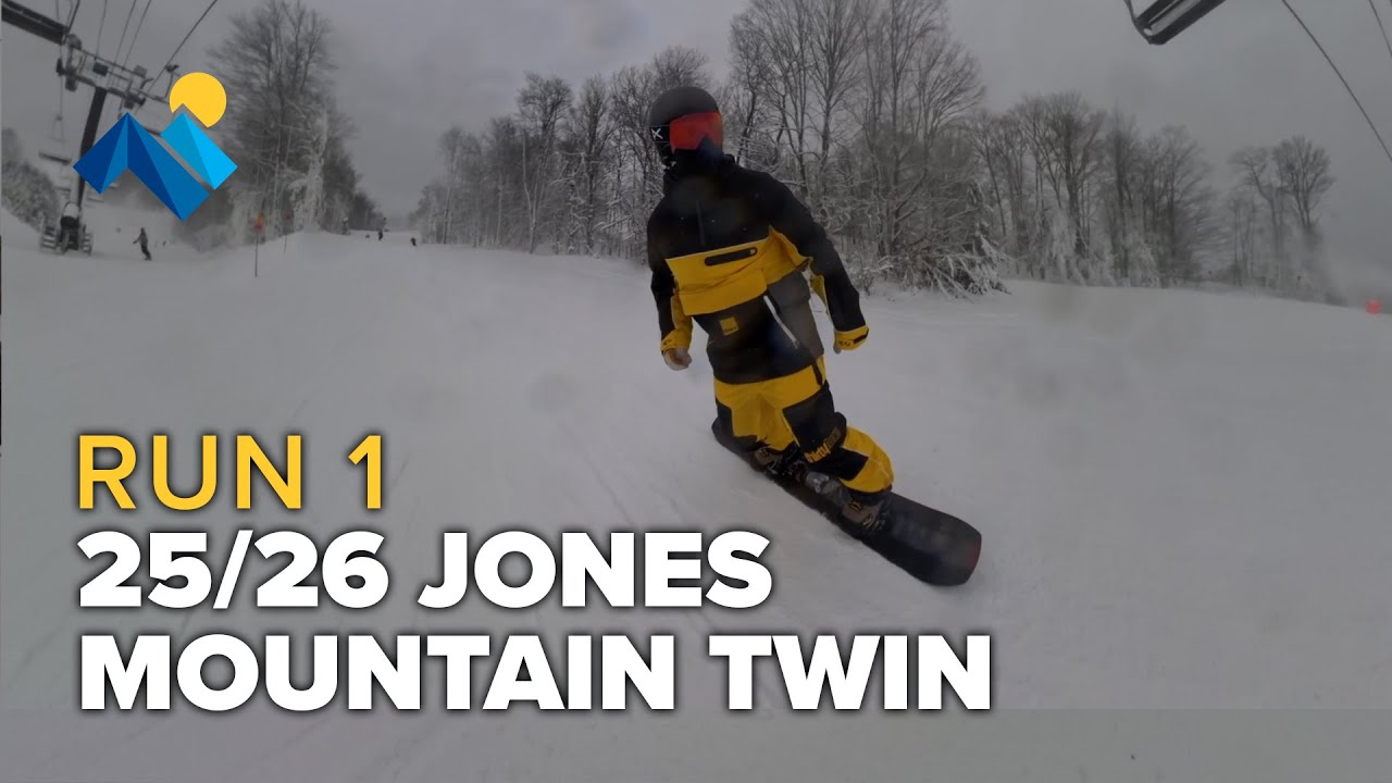 Run 1: 25/26 Jones Mountain Twin Snowboard