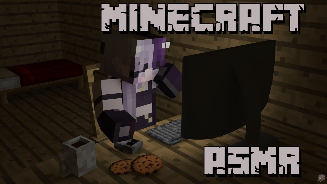 ASMR jugando MINECRAFT