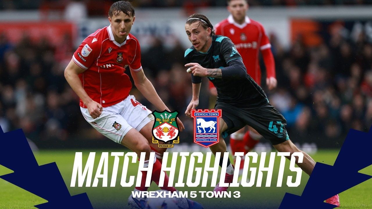 HIGHLIGHTS | WREXHAM 5 TOWN 3
