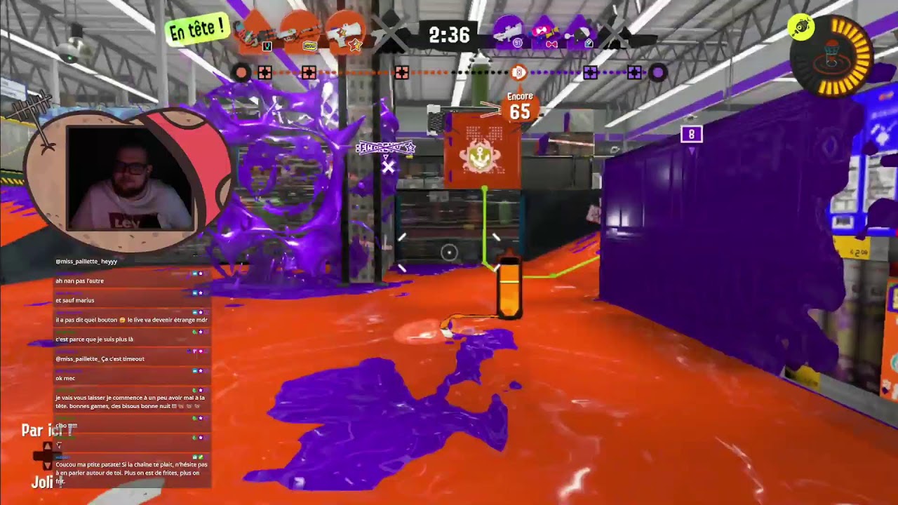 Soirée Splatoon 3.