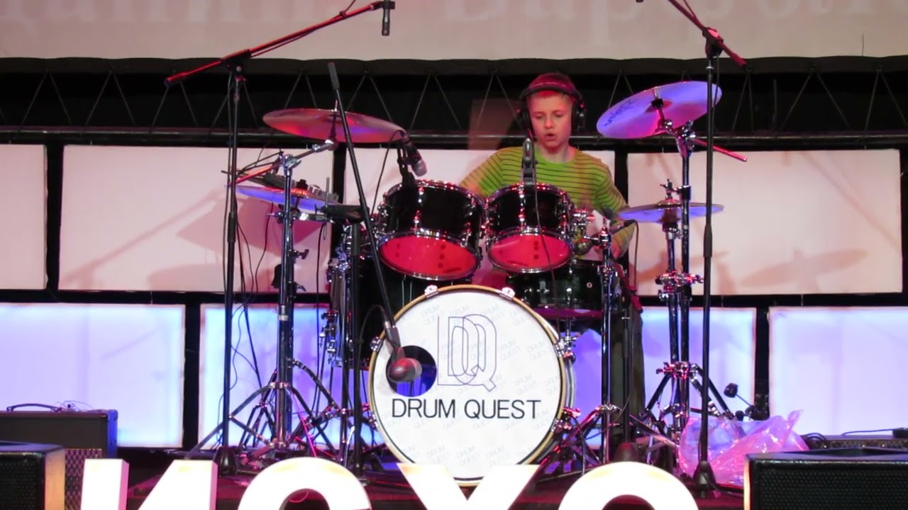 DRUM QUEST UKRAINE 2016 - Final - Drum Solo - Соло на барабанах - Барабанщик Даниил Варфоломеев